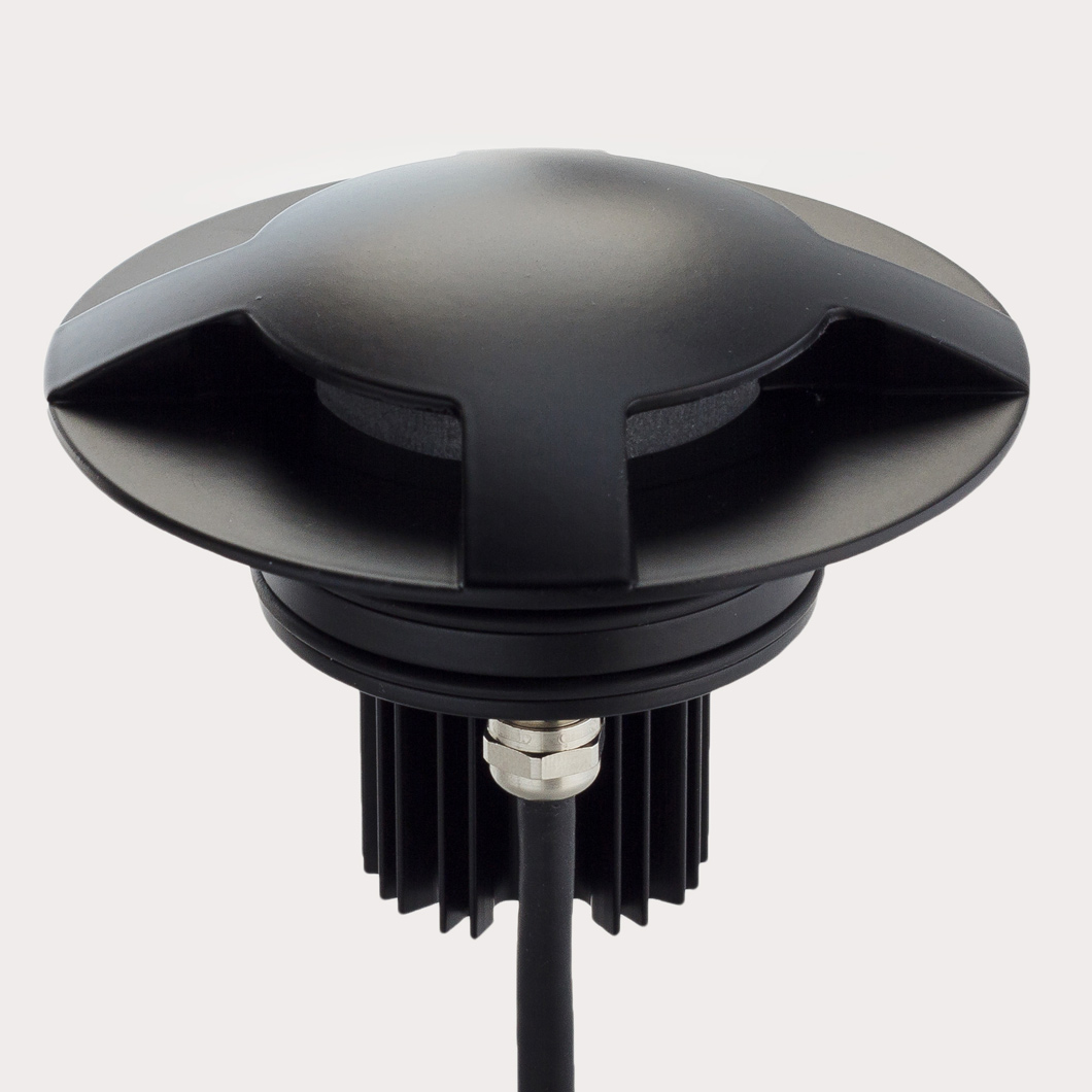 LLD Bia Maxi Round Four Emission Outdoor IP67 LED Recessed Path Light| Image:0