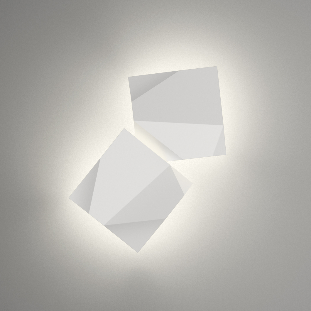 Vibia Origami Exterior Wall Light| Image:1