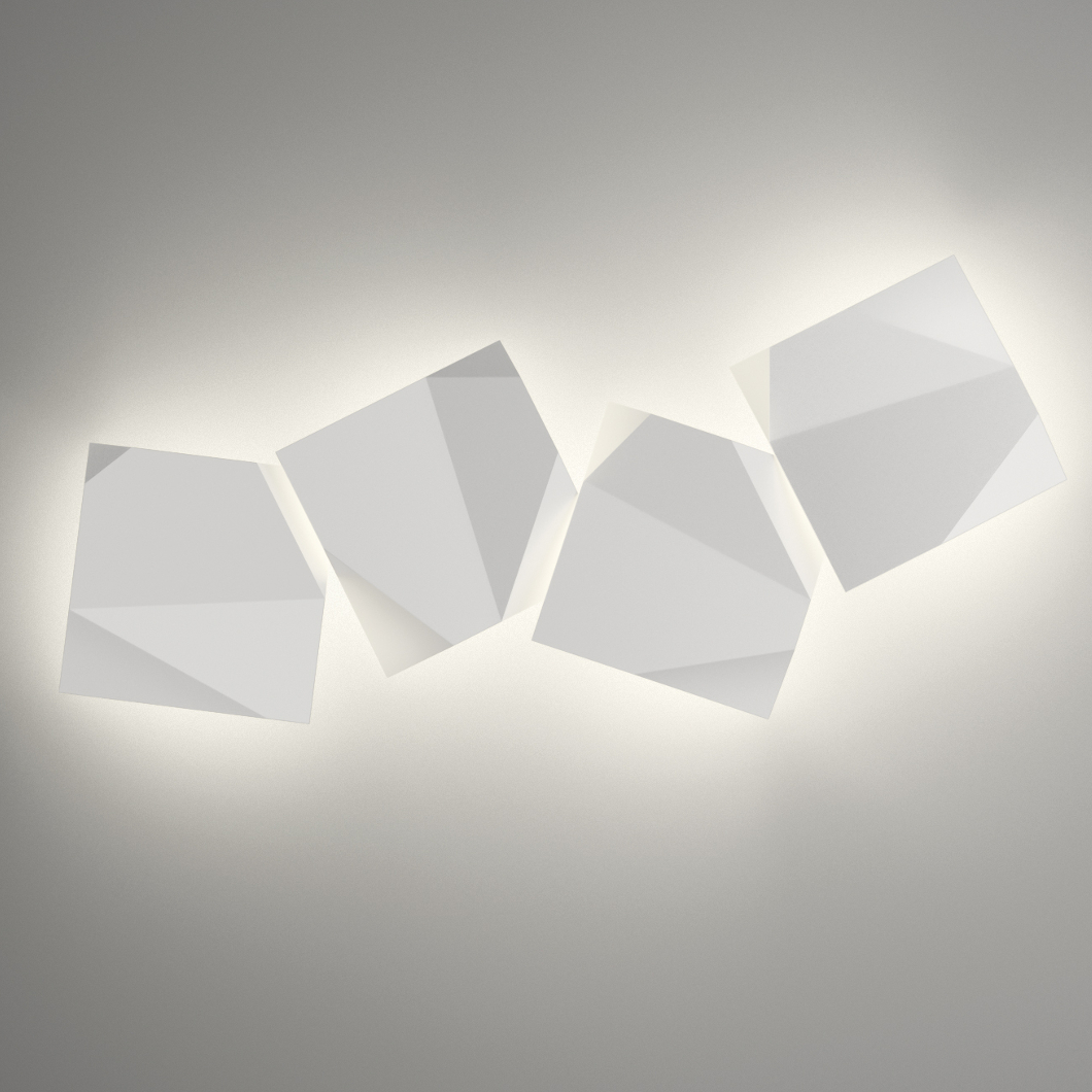 Vibia Origami Exterior Wall Light| Image:3