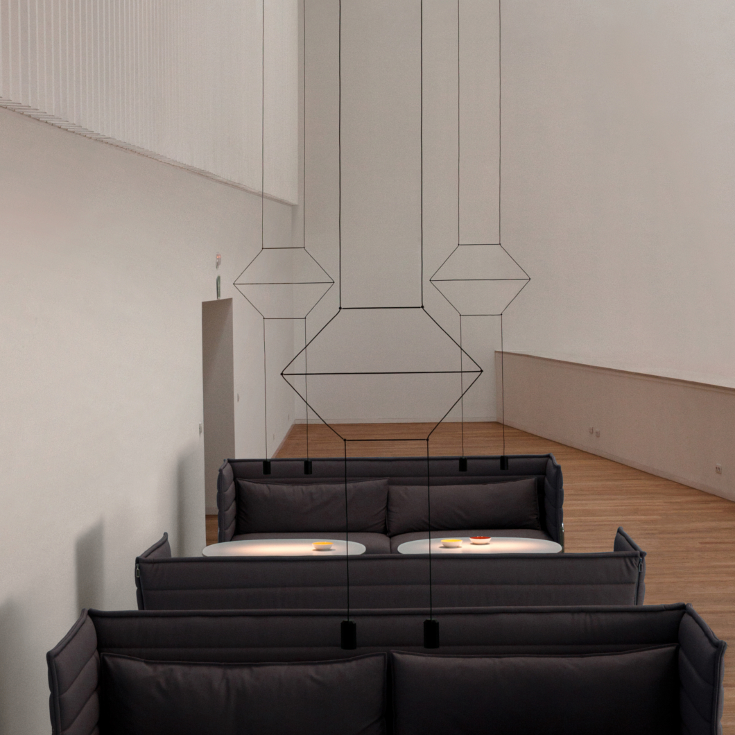 Vibia Wireflow Lineal Pendant| Image:0