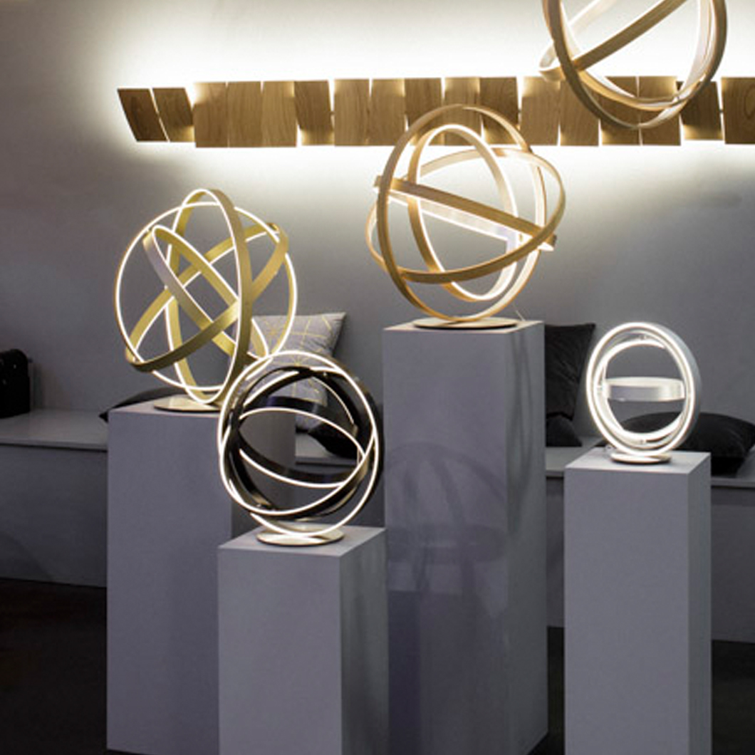 Henri Bursztyn _B612 LED Metal Pendant & Table Lamp| Image:1