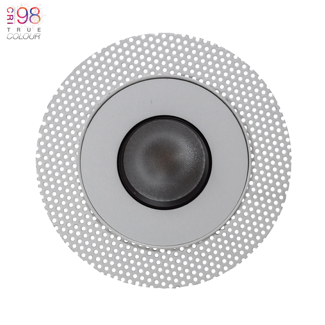 DLD Atlas Baffle True Colour CRI98 LED IP44 Plaster In Downlight - Next Day Delivery| Image:1