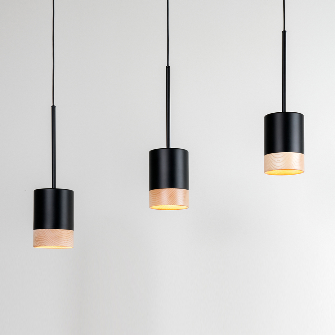 triple hanging pendant light by Milan illumination 