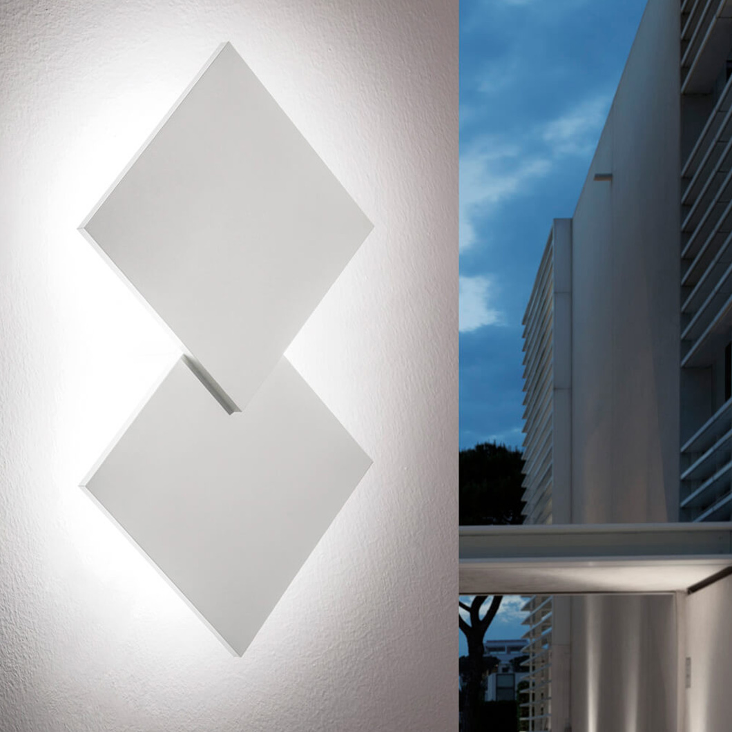 Lodes Puzzle Outdoor LED Wall Light| Image:2