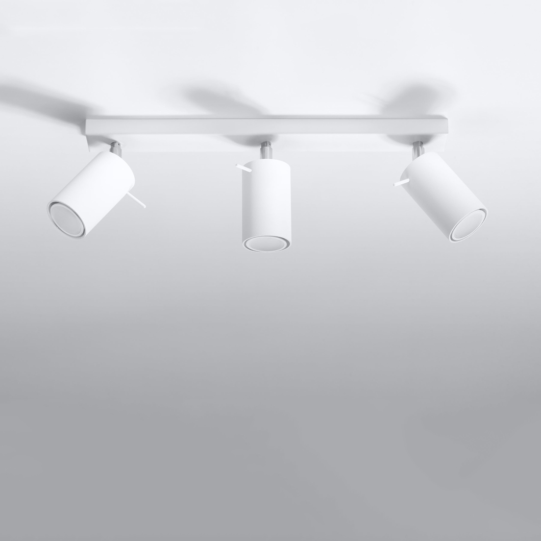Raw Design Flex Adjustable Triple Ceiling Spot Light| Image:9