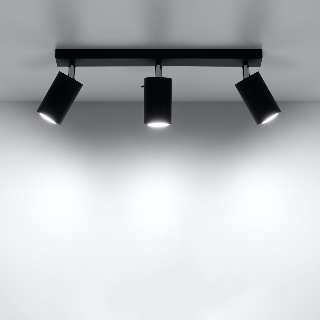 Raw Design Flex Adjustable Triple Ceiling Spot Light| Image:1