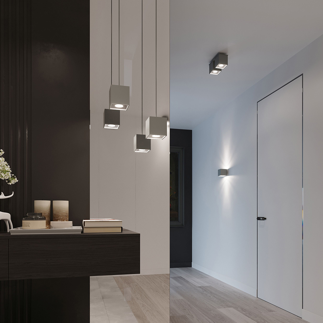 Raw Design Tetra Dual Emission Wall Light - Next Day Delivery| Image:7