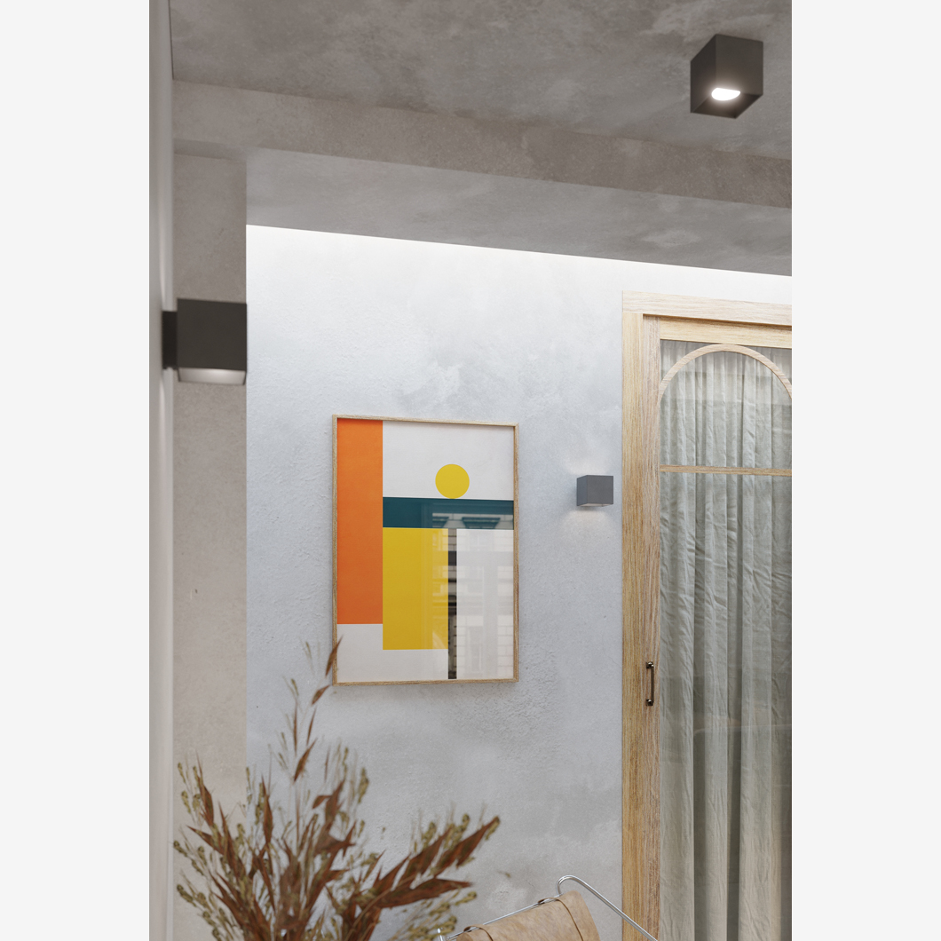 Raw Design Tetra Dual Emission Wall Light - Next Day Delivery| Image:13