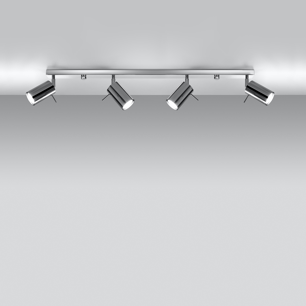 Raw Design Flex Adjustable Quadruple Linear Ceiling Spot Light| Image:7