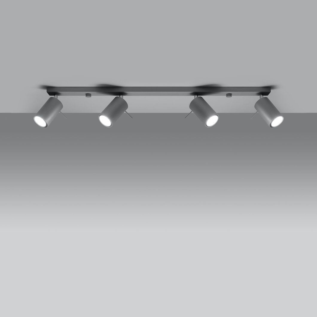 Raw Design Flex Adjustable Quadruple Linear Ceiling Spot Light| Image:9