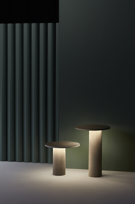 Dub Luce Eclisse LED Concrete IP66 Outdoor Furniture Table Lamp| Image:5