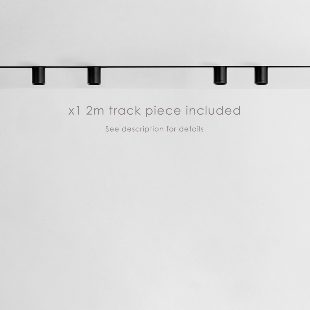 OUTLET Arkoslight Track Package - 4x Top Mini LED 48V Track Spot with 2m Track| Image:0