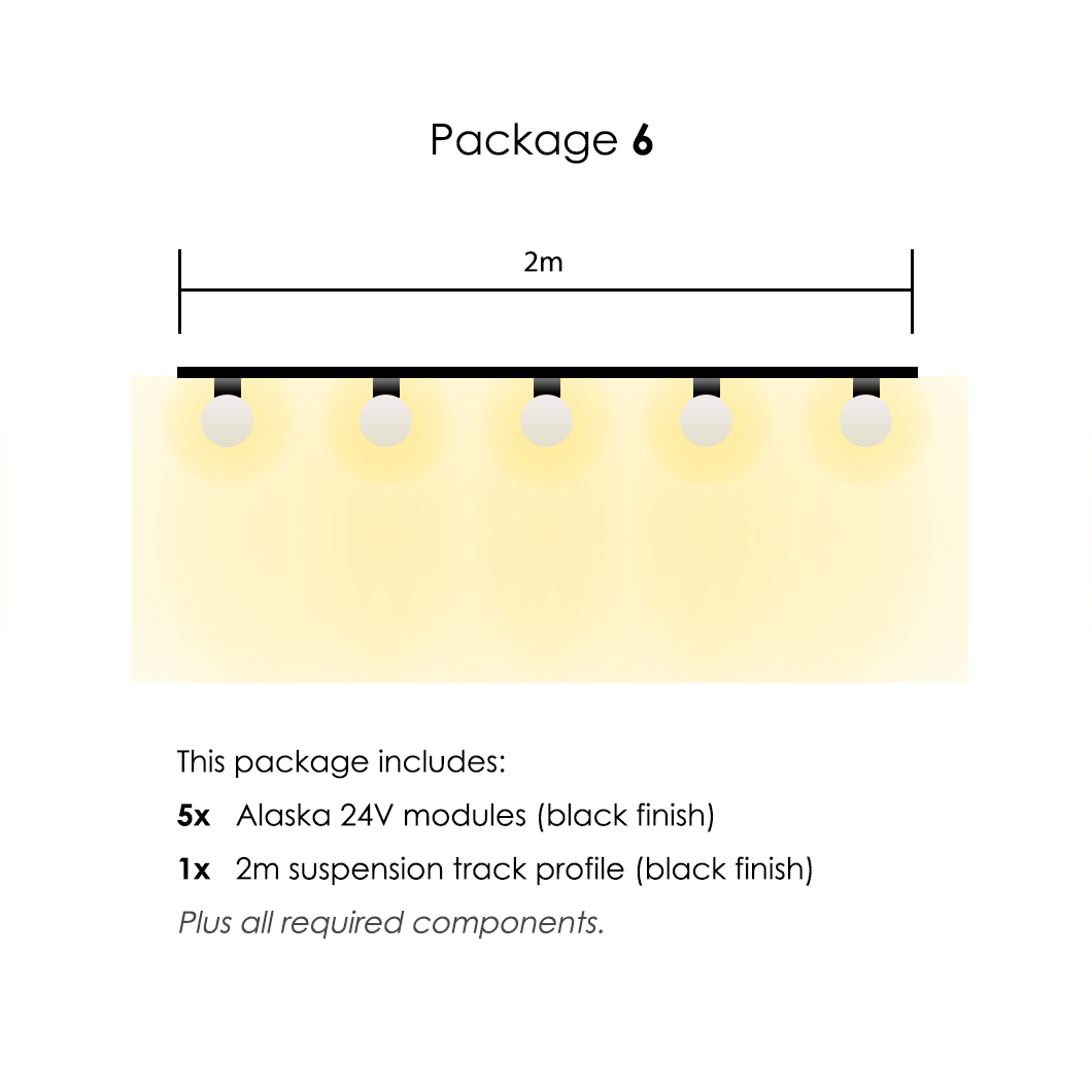 Arkoslight Linear 24V Minimal Surface Modular Track System Package| Image:5