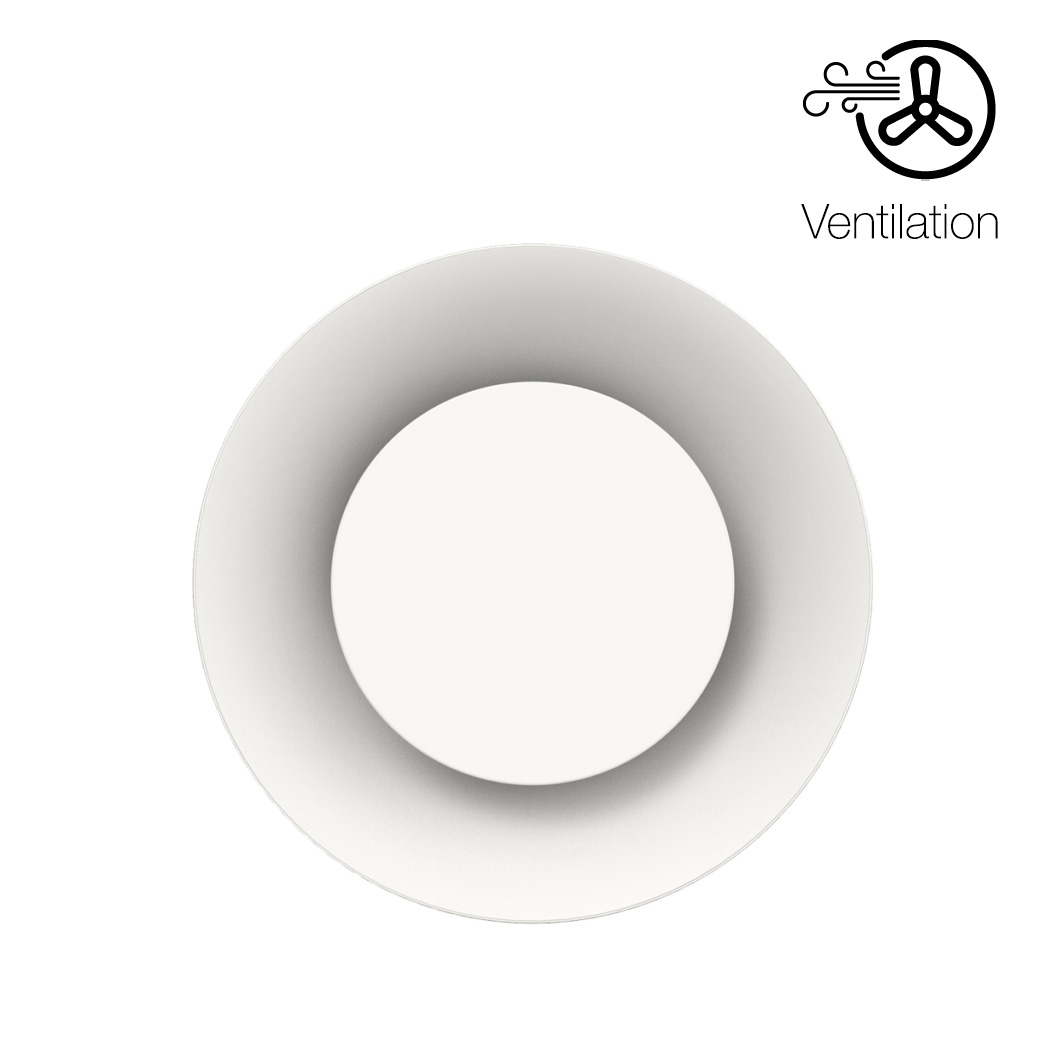 Prado Pradovent Trimless Recessed Ventilation Valve| Image : 1