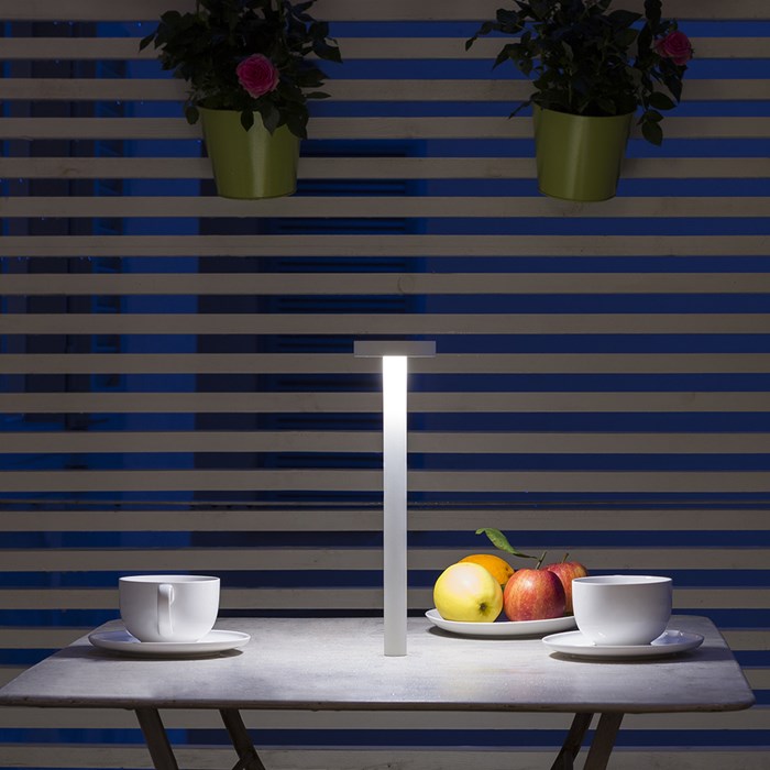 Davide Groppi Tetatet Portable Cordless LED Table Lamp| Image:1