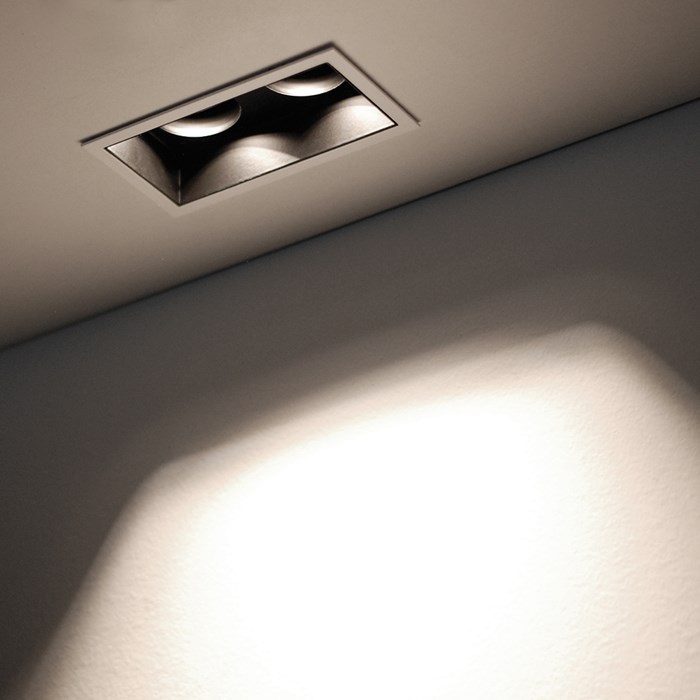 Flexalighting Hap 120 LED Double Recessed Downlight| Image:1