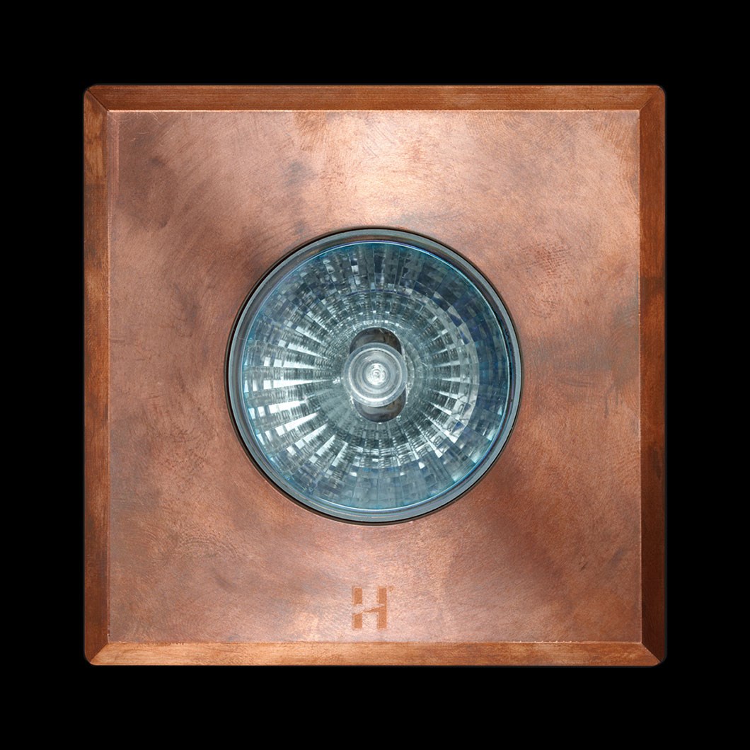 Hunza E Lite Square Exterior Ip65 Recessed Downlight