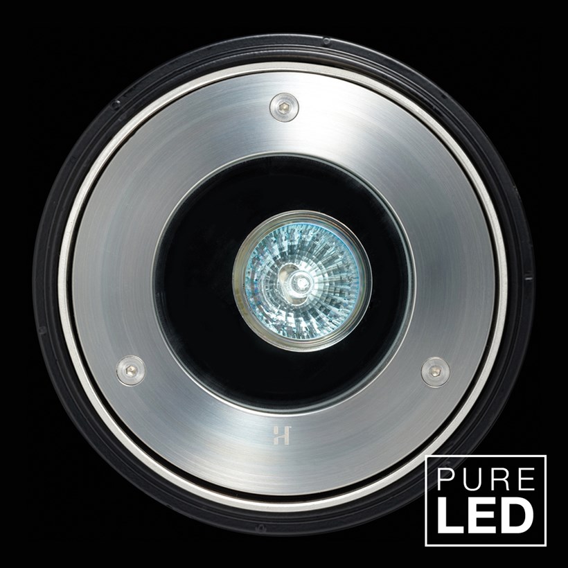Hunza Pure LED Driveway Lite Exterior In-Ground Recessed IP66 Uplight| Image : 1