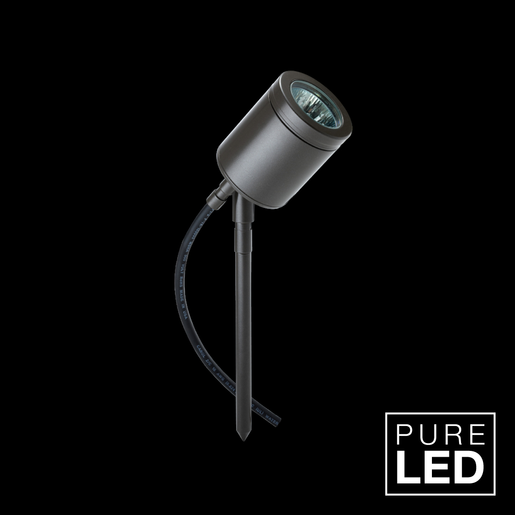 Hunza Pure LED Spike Spot Exterior IP66 Adjustable Spot Light