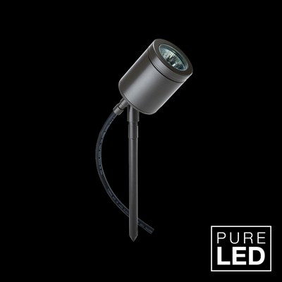 Hunza Pure LED Spike Spot Exterior IP66 Adjustable Spot Light