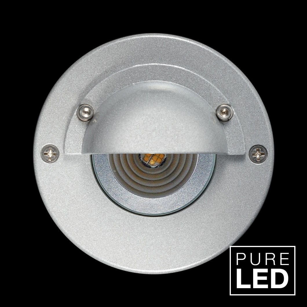 Hunza Pure Led Step Lite Eyelid Round Exterior Ip66 Low Hunza Pure Led Step Lite Eyelid Round Exterior Ip66 Low