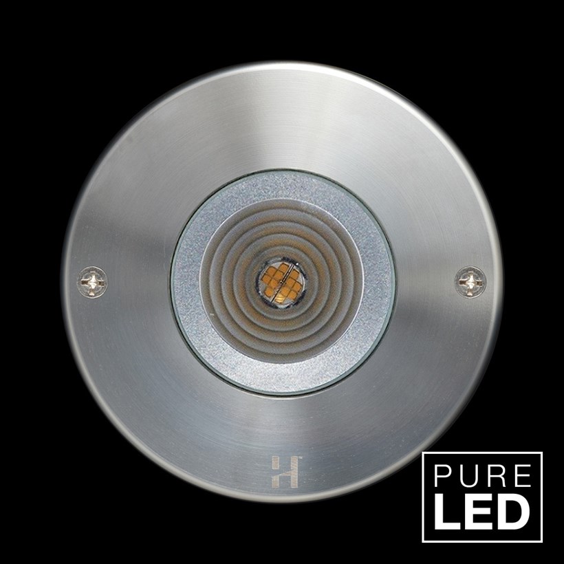 Hunza Pure LED Step Lite Round Exterior IP66 Low Level Light| Image : 1
