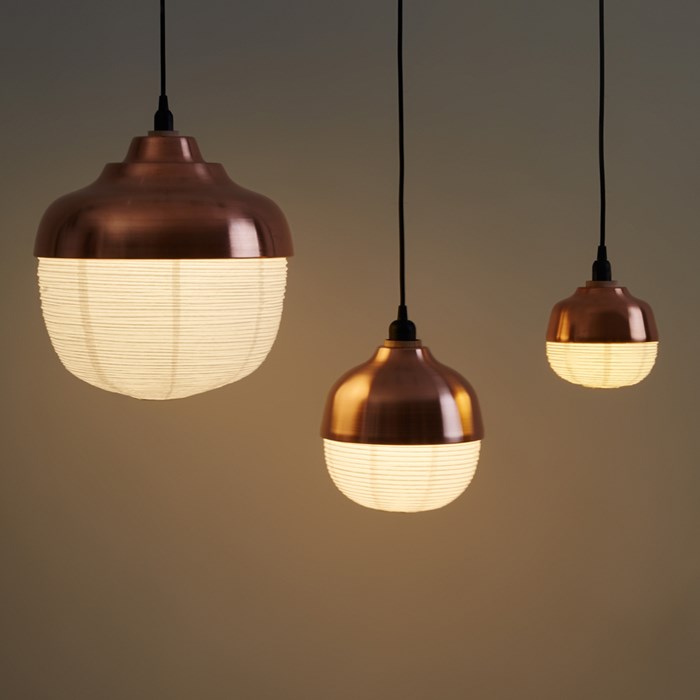 OUTLET Kimu Design The New Old Light Medium Copper Pendant| Image:3
