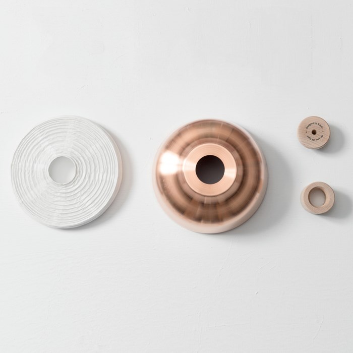 OUTLET Kimu Design The New Old Light Medium Copper Pendant| Image:7