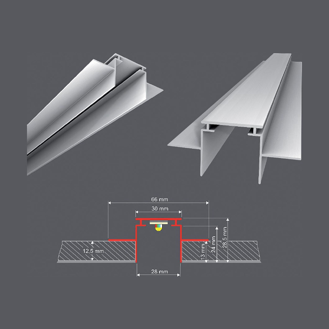 Ledprofilelement Ledprofilelement