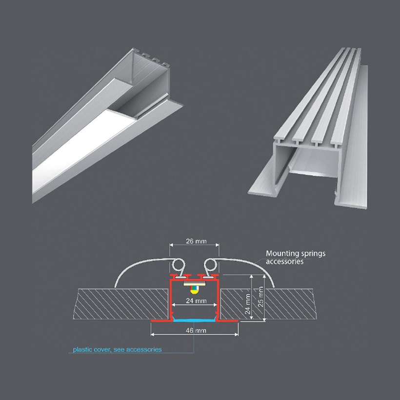 LED Profilelement S24 Alu Profile - Next Day Delivery | Darklight ...