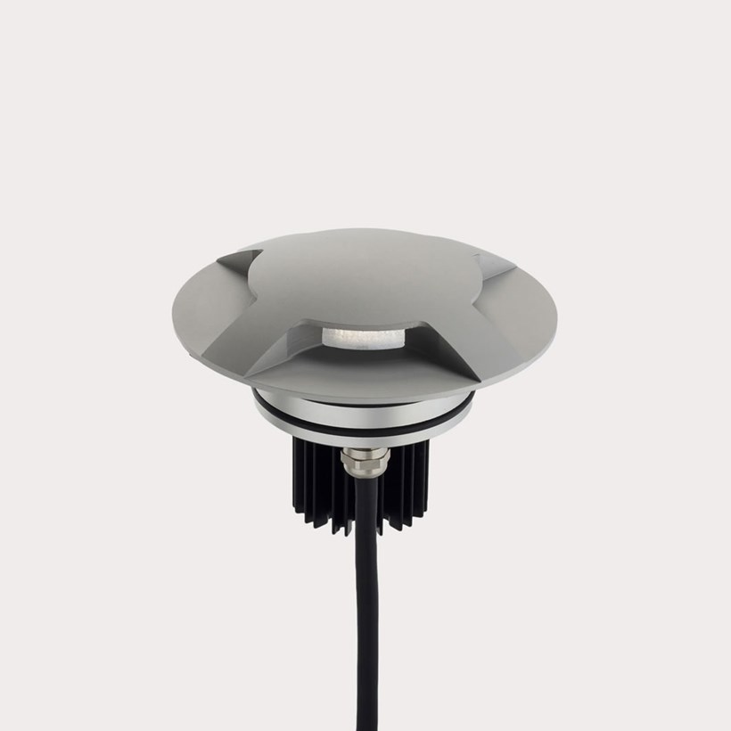 LLD Bia Maxi Round Four Emission Outdoor IP67 LED Recessed Path Light ...
