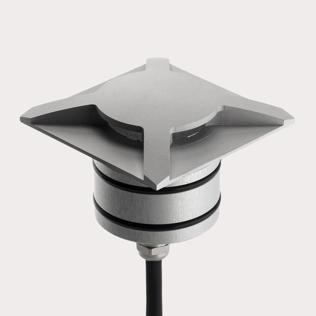 LLD Bia Square Four Emission Outdoor IP67 LED Recessed Path Light ...
