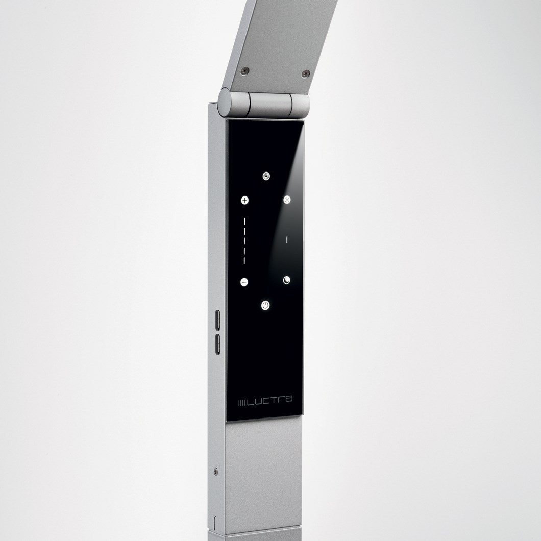 Luctra Linear Twin Human Centric Led Floor Lamp Darklight Design
