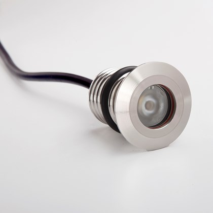 LuxR LED Modux 1 Round Recessed Exterior IP68 Path Light
