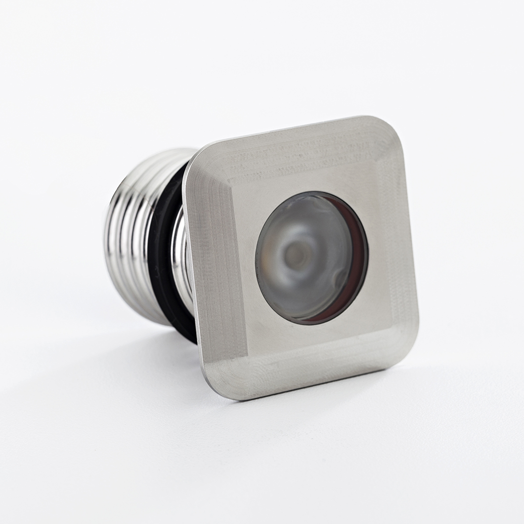 Luxr Led Modux 1 Square Recessed Exterior Ip68 Path Light Darklight Design Lighting Design Supply