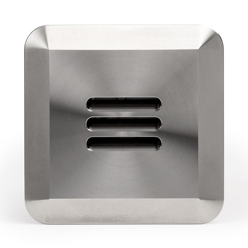 LuxR LED Modux 4 Louvre Large Recessed Exterior IP68 Step Light| Image:1