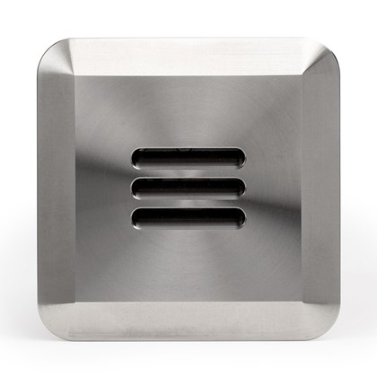 LuxR LED Modux 4 Louvre Large Recessed Exterior IP68 Step Light alternative image