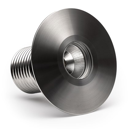 LuxR LED Modux 4 Round Large Recessed Exterior IP68 Uplight