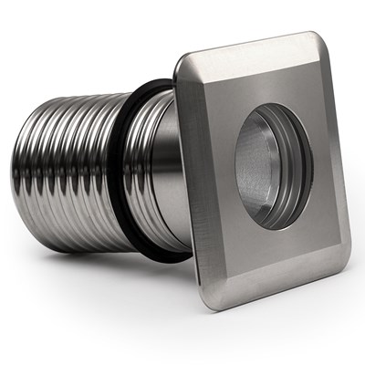 LuxR LED Modux 2 Square Large Recessed Exterior IP68 Uplight