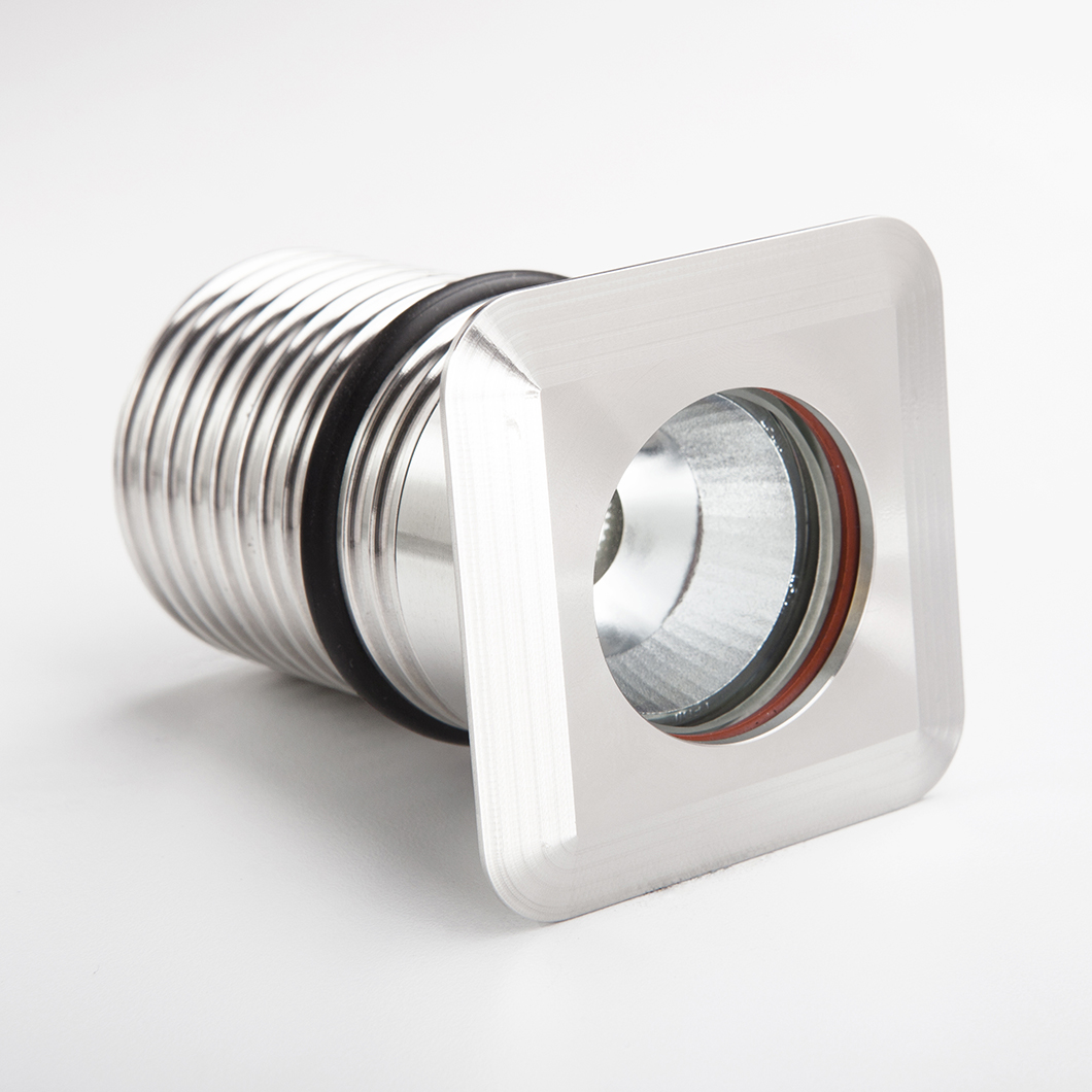 Luxr Led Modux 2 Square Recessed Exterior Ip68 Uplight Darklight Design Lighting Design Supply