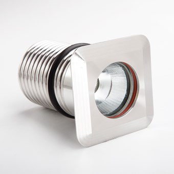 LuxR LED Modux 2 Square Recessed Exterior IP68 Uplight