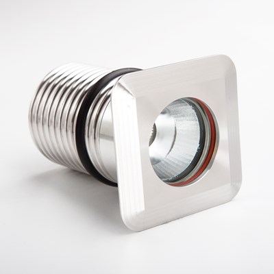 LuxR LED Modux 2 Square Recessed Exterior IP68 Uplight