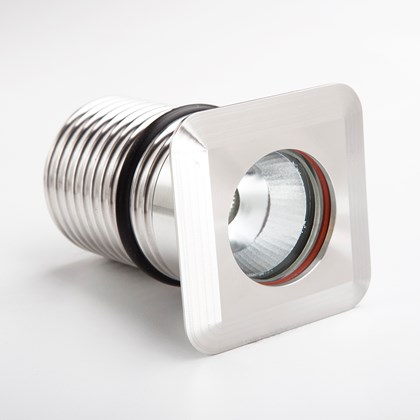 LuxR LED Modux 2 Square Recessed Exterior IP68 Uplight