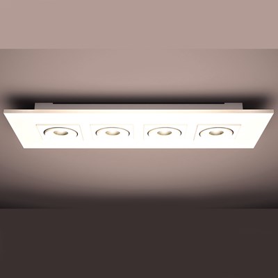 Milan Iluminacion Marc Rectangle LED Ceiling Light