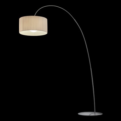 Morosini Fog Plisse Arc Floor Lamp