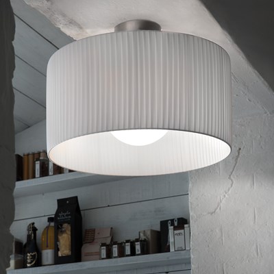 Morosini Fog Plisse Ceiling Light
