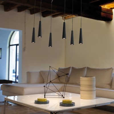 Morosini Mikado 6 Drop LED Pendant