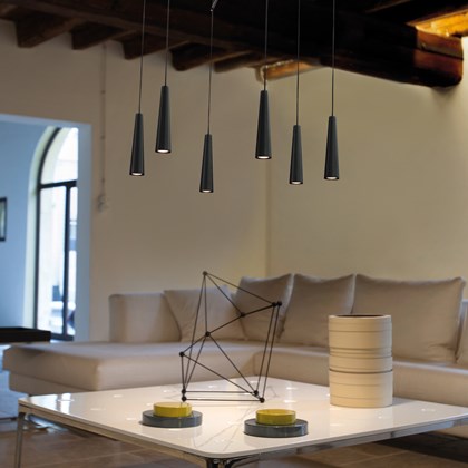 Morosini Mikado 6 Drop LED Pendant