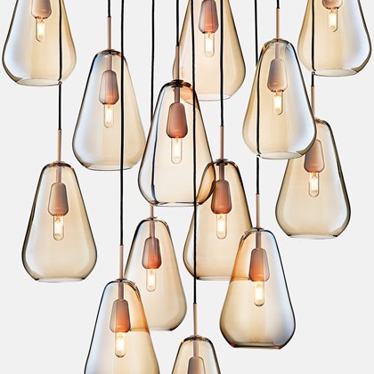 Nuura Anoli 13 Glass Pendant alternative image