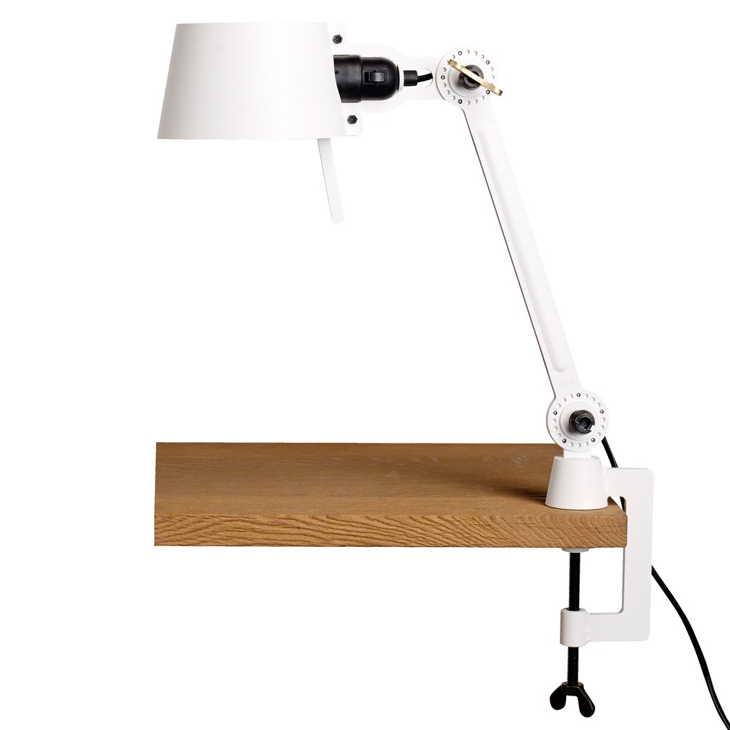 Tonone Bolt Small Single Arm With Clamp Desk Lamp Darklight